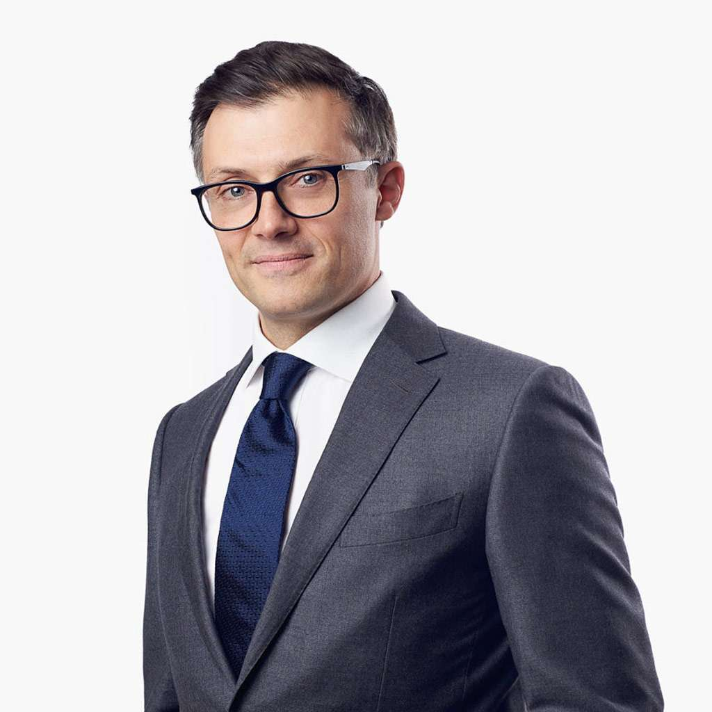 Retrato de un profesional de finanzas